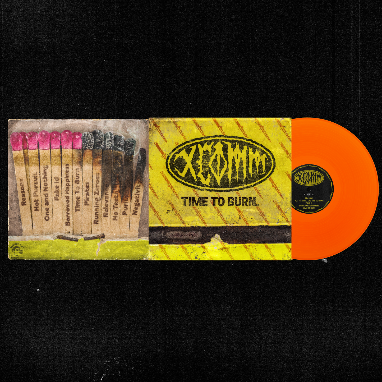 TIME TO BURN - Third Vinyl Pressing