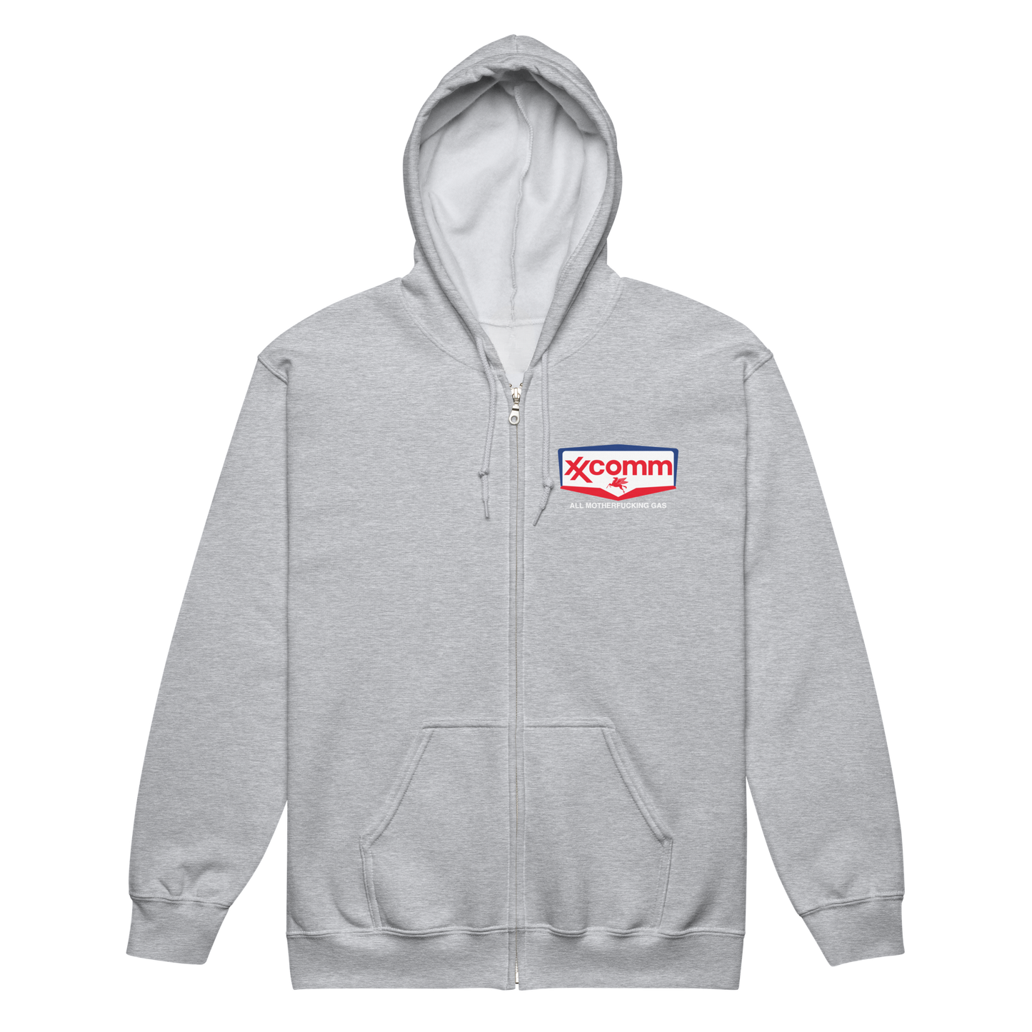 ALL MF GAS ZIP HOODIE