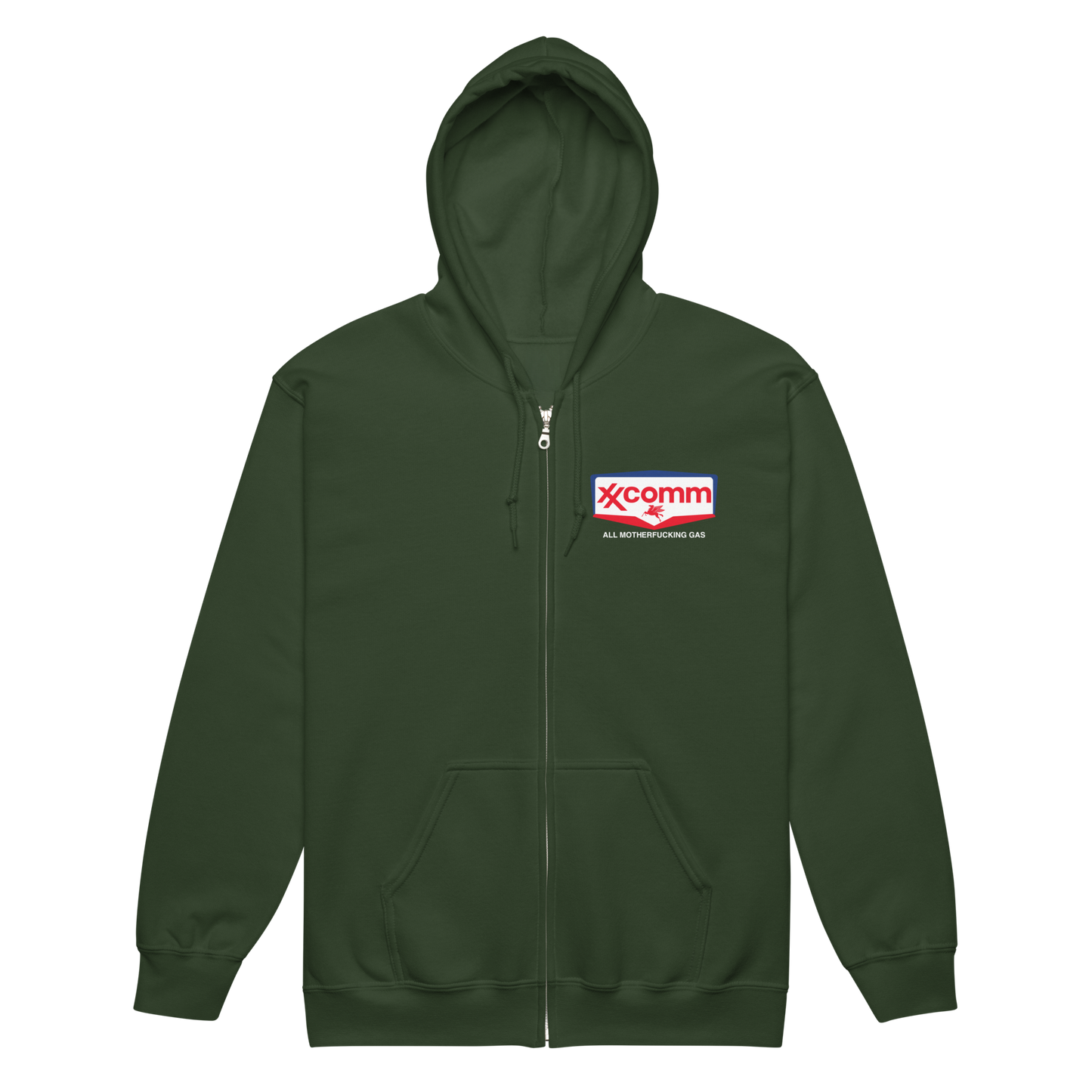 ALL MF GAS ZIP HOODIE
