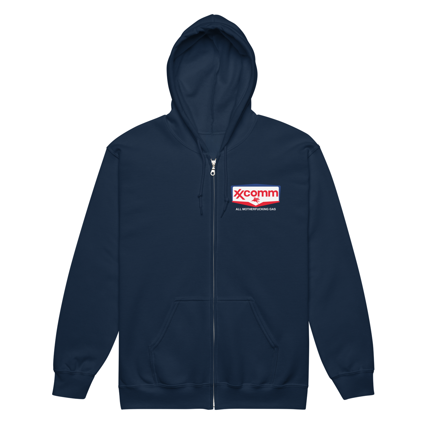 ALL MF GAS ZIP HOODIE